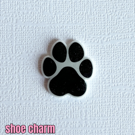 paw shoe charm