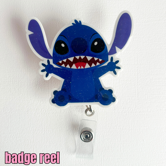 stitch badge reel