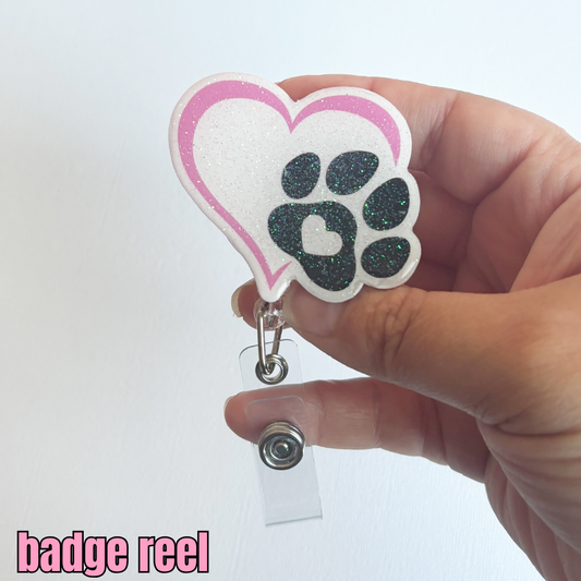 vet tech badge reel